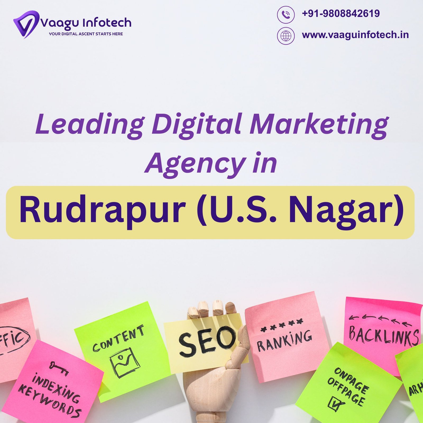 digital marketing agency in Rudrapur—Vaagu Infotech