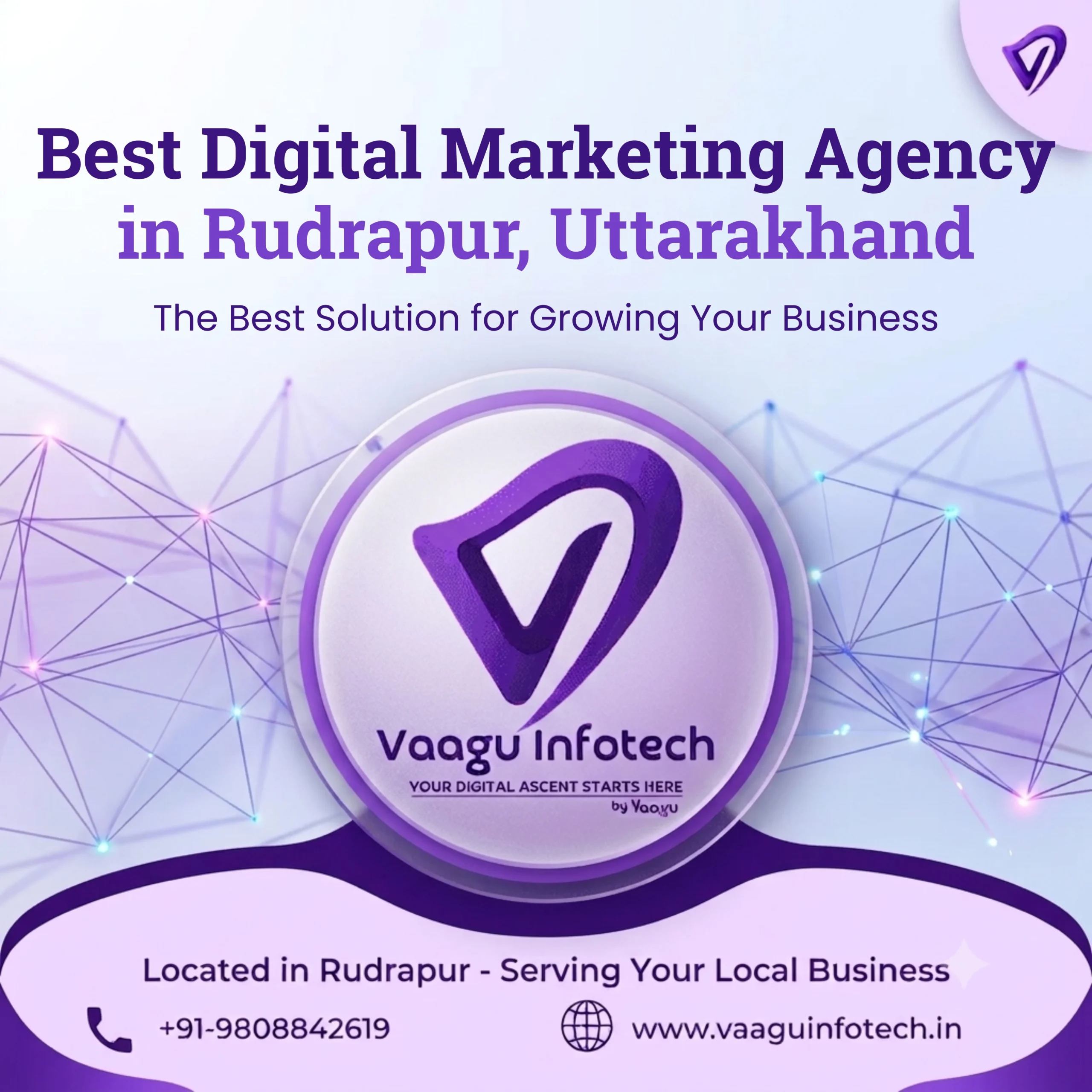 Digital marketing agency in Rudrapur - Vaagu Infotech